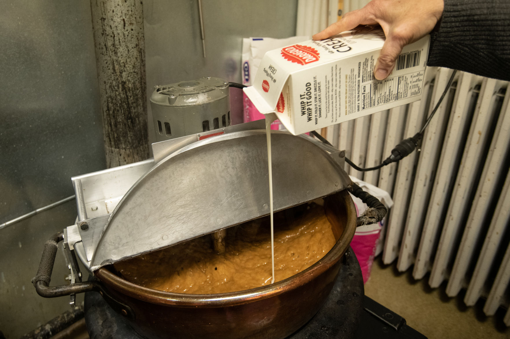 Homemade caramel